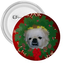 Prissy Christmas button - 3  Button