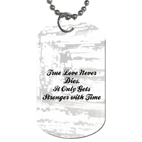 Boyfriend Dogtag By Patricia W Back