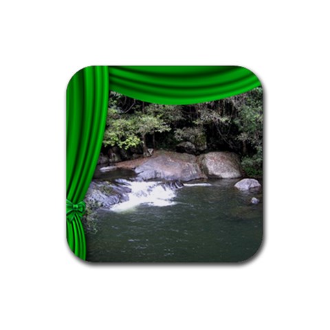 Dance,drama,vacation Coaster Green By Deborah Front