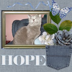 Hope - ScrapBook Page 8  x 8 