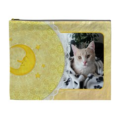 Yellow Moon XL Cosmetic Bag (7 styles) - Cosmetic Bag (XL)