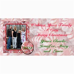 Family Christmas - 4  x 8  Photo Cards