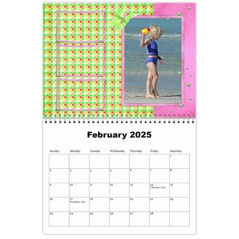 All Precious 2025 (any Year) Calendar By Deborah Feb 2025