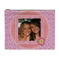 Pretty in Pink XL Cosmetic Bag (7 styles) - Cosmetic Bag (XL)