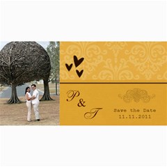 Save the Date Cards- Minimalist - 4  x 8  Photo Cards
