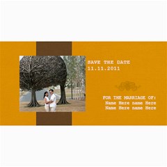 Save the Date Cards- Minimalist2 - 4  x 8  Photo Cards
