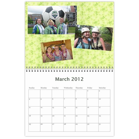 Calendar Nana & Mom By Carrie Wardell Mar 2012