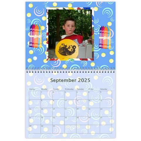 Kids Year Calendar 2025 By Kim Blair Sep 2025