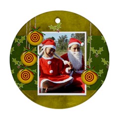Ornament (Round) - Christmas3