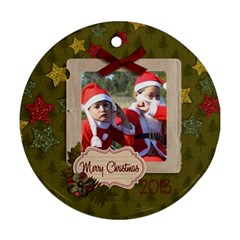 Ornament (Round) - Christmas12
