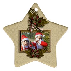 Ornament (Star): Christmas15