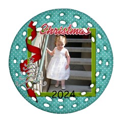 2024 Fancy Ornament 1 - Ornament (Round Filigree)