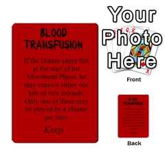 Fury Of Dracula Hunter Event Cards - Multi-purpose Cards (Rectangle)