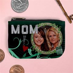 Mom Green Mini Coin Purse