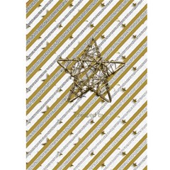 Gold And Silver Christmas Card (5x7)