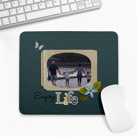 Mousepad: Enjoy Life By Jennyl Front