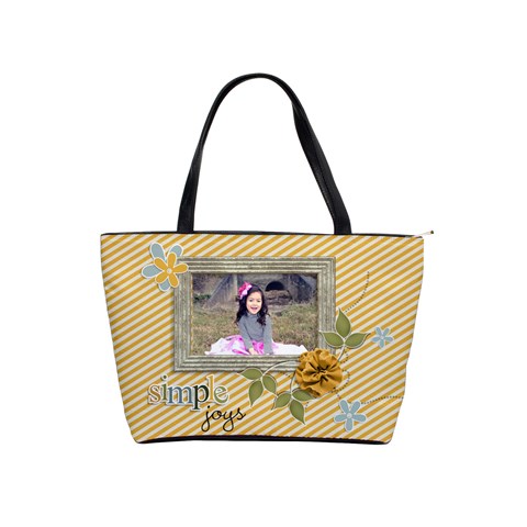 Shoulder Handbag: Simple Joys By Jennyl Front