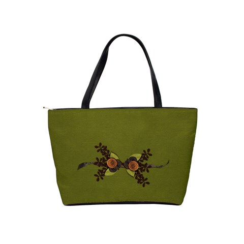 Shoulder Handbag: Green Memories By Jennyl Back