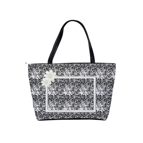 Black And White Shoulder Bag By Deborah Back