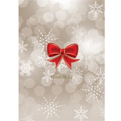 Happy New Year Greeting 5x7 Card (red)