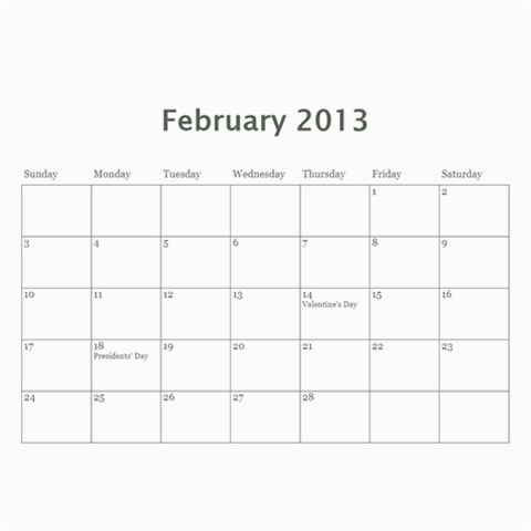Calendar Apr 2013