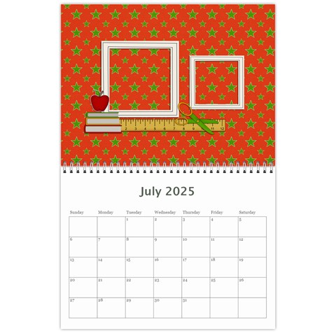 Calendar: Back To School (any Year) By Jennyl Jul 2025