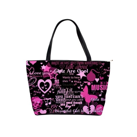 Pinkpunk Shoulder Bag By Bags n Brellas Front