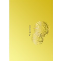 New Year Greeting 5x7 Card (yellow)