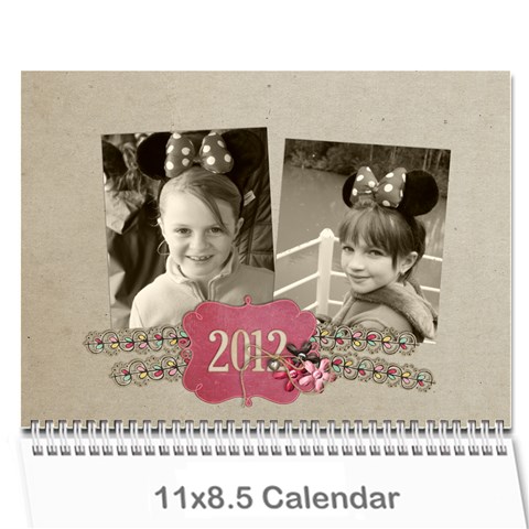 2012 Calendar By Cheryl Peacock Cover