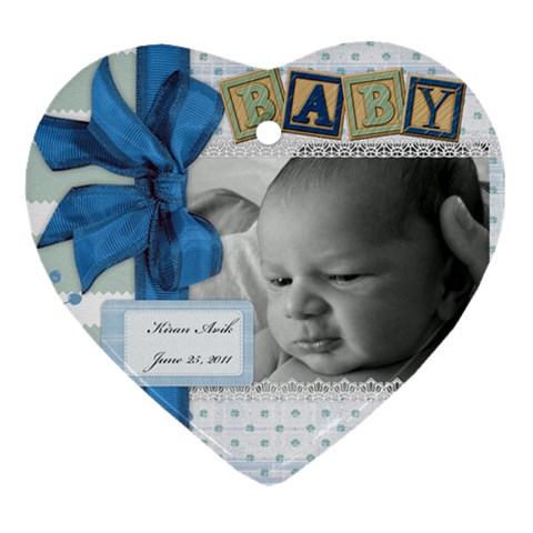 Baby Ornament By Kaitlin Front