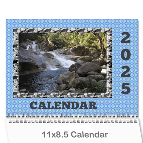 Scenic 2025 (any Year) Calendar By Deborah Cover