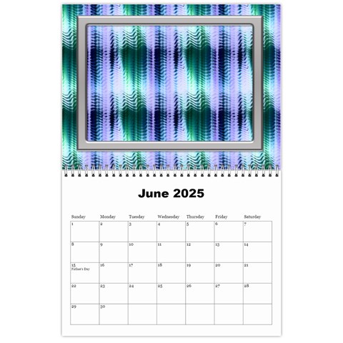 Scenic 2025 (any Year) Calendar By Deborah Jun 2025