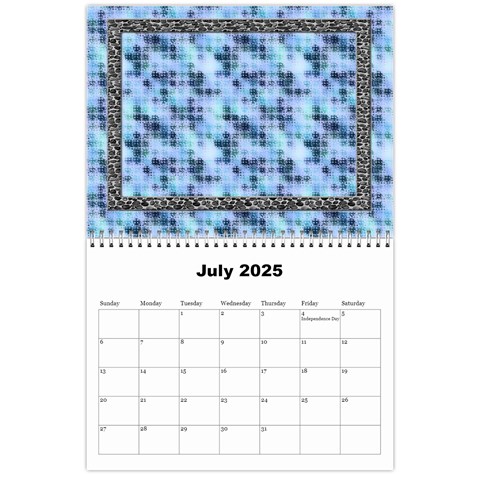 Scenic 2025 (any Year) Calendar By Deborah Jul 2025