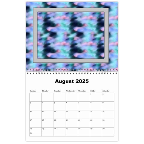 Scenic 2025 (any Year) Calendar By Deborah Aug 2025