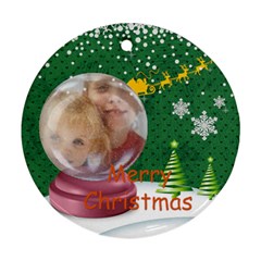 merry christmas - Ornament (Round)