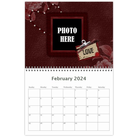 2024 Calendar 1 By Lisa Minor Feb 2024