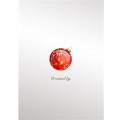 Seasons Greeting Card (5x7) Red