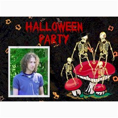 halloween invitaion 7 - 5  x 7  Photo Cards