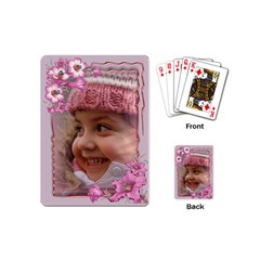 Pretty In Pink Mini Playing Cards