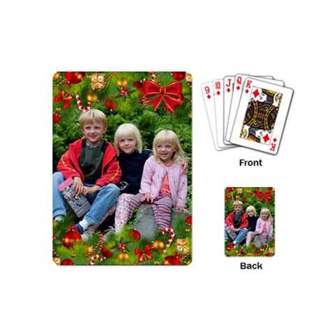 Christmas Mini Playing Cards By Deborah Back