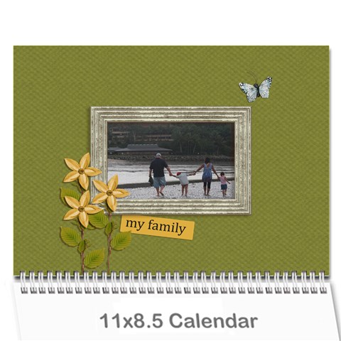 Calendar: My Family By Jennyl Cover
