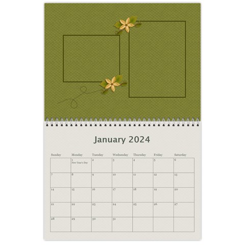 Calendar: My Family By Jennyl Jan 2024