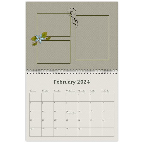 Calendar: My Family By Jennyl Feb 2024