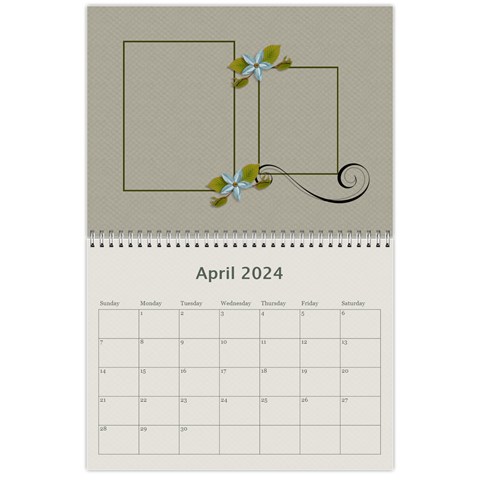 Calendar: My Family By Jennyl Apr 2024