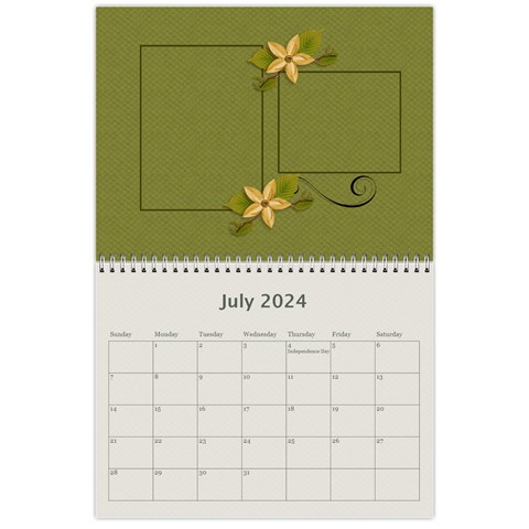 Calendar: My Family By Jennyl Jul 2024