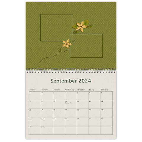 Calendar: My Family By Jennyl Sep 2024