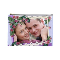 Little flowers Large Cosmetic case (7 styles) - Cosmetic Bag (Large)