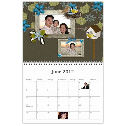 Calender Project 2012 By Juliana Gunardi Jun 2012