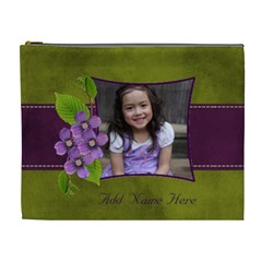 Cosmetic Bag (XL): Purple and Green  (7 styles)