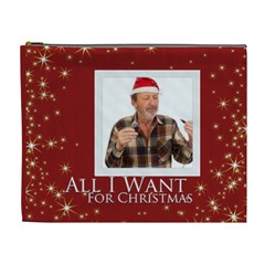 all i want for christmas (7 styles) - Cosmetic Bag (XL)